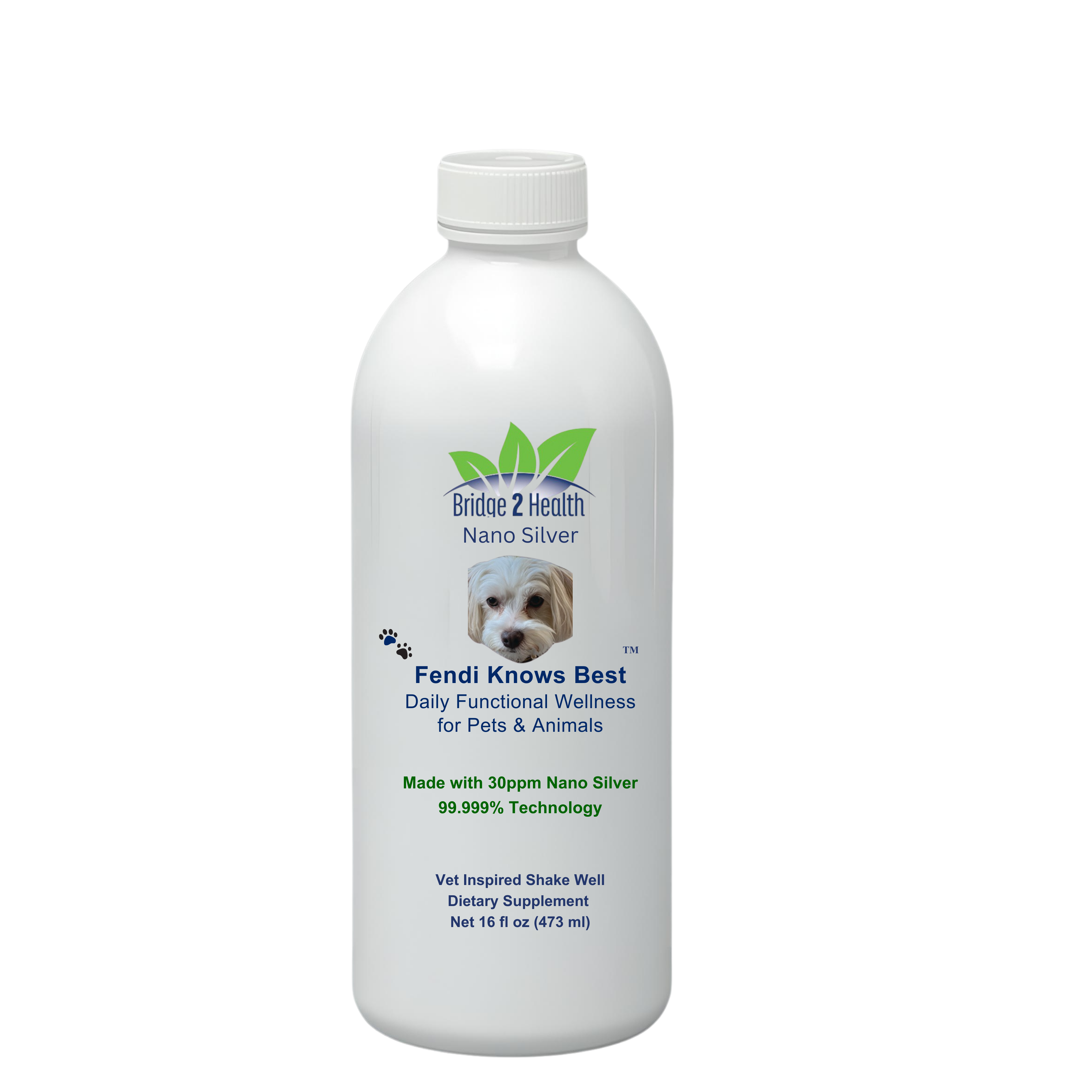 🐾Nano Silver-Fendi Knows Best™ -Daily Functional Wellness for Pet & Animals 
