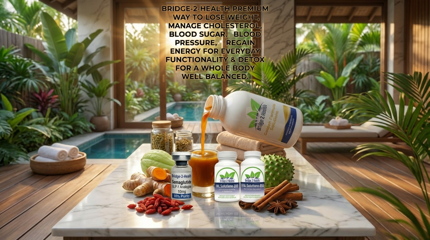 Weight Loss Supplement Package with Semaglutide Peptide, Berberine & Herbal Detox