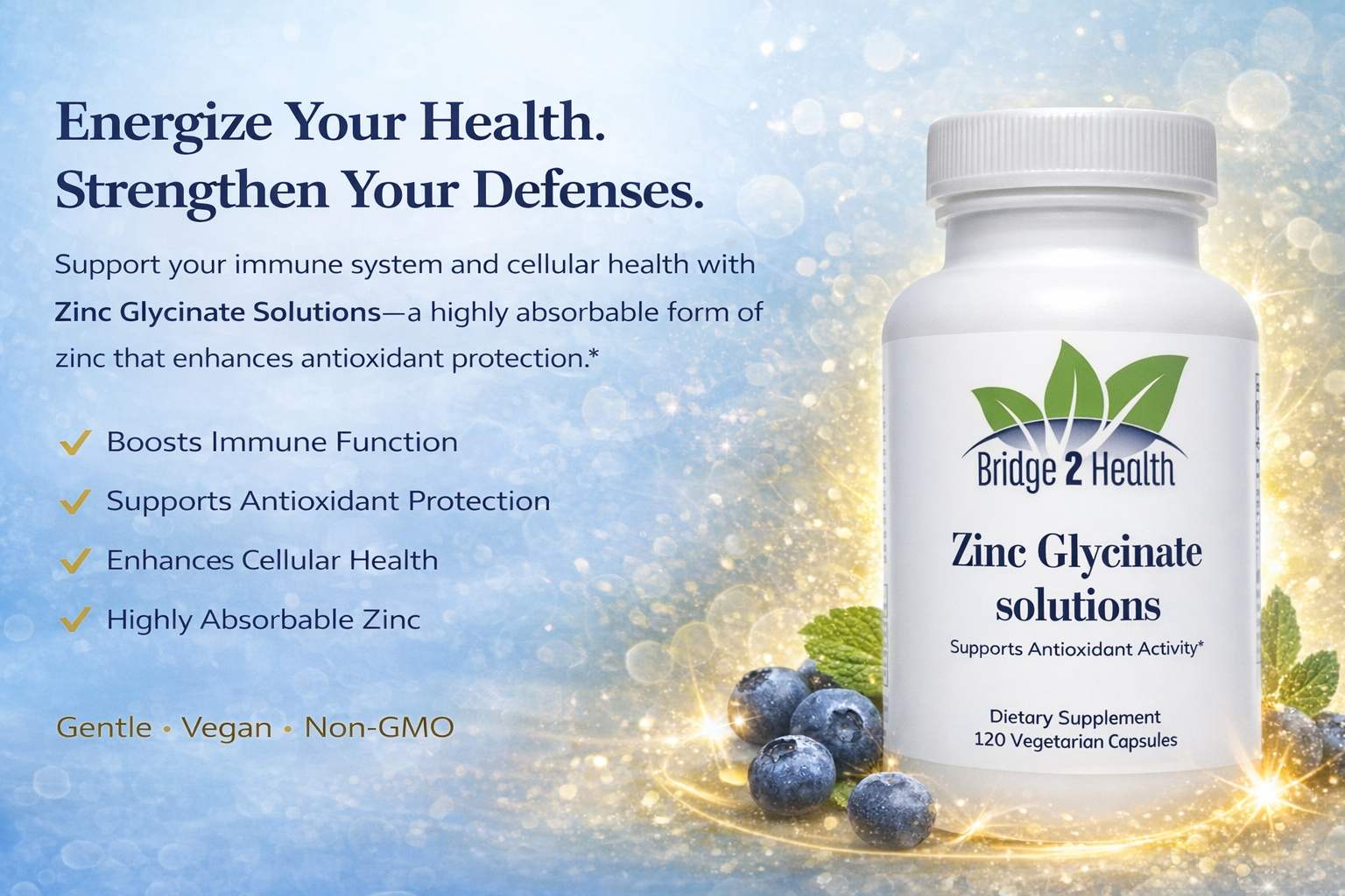 Unlock the Power of Zinc Glycinate: Immune Support, Energy, and Total Wellness in One Capsule