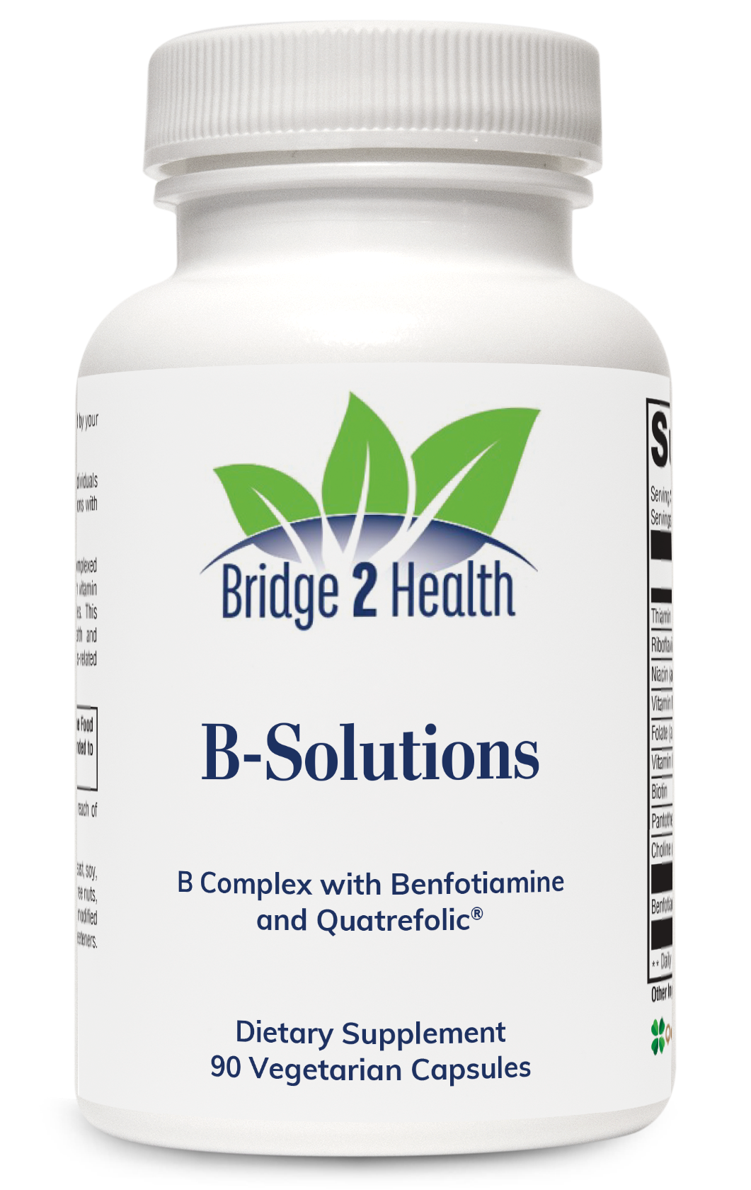 B Solutions-B Complex (B1, B2, B3, B5, B6, B7, B9, B12) with Benfotiamine and Quatrefolic